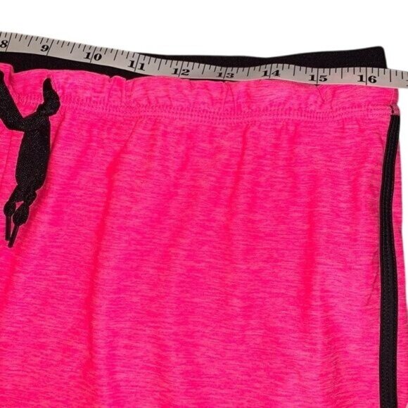 Ideology Womens Pink Athletic Shorts W/ Black Trim Size 6 Polyester - Picture 4 of 6
